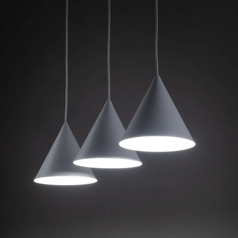 Hängelampen|Esszimmer Lampen*TK Lighting Hängeleuchte 3-flammig Metall L: 75 cm Weiß E27 CODY