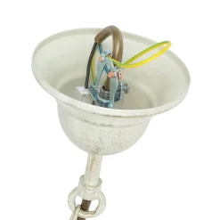 Luminex Hängeleuchte Floral Ø62cm 5-flmg< Glaslampen|Florale Lampen