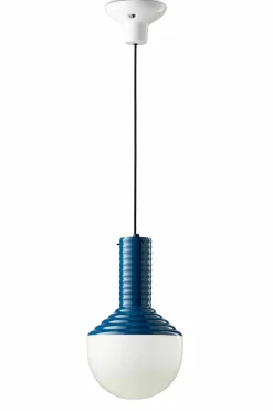 Wohnzimmerlampen|Esszimmer Lampen*Ferroluce Hängeleuchte Glas Keramik E27 Ø 24 cm H: max. 159 cm