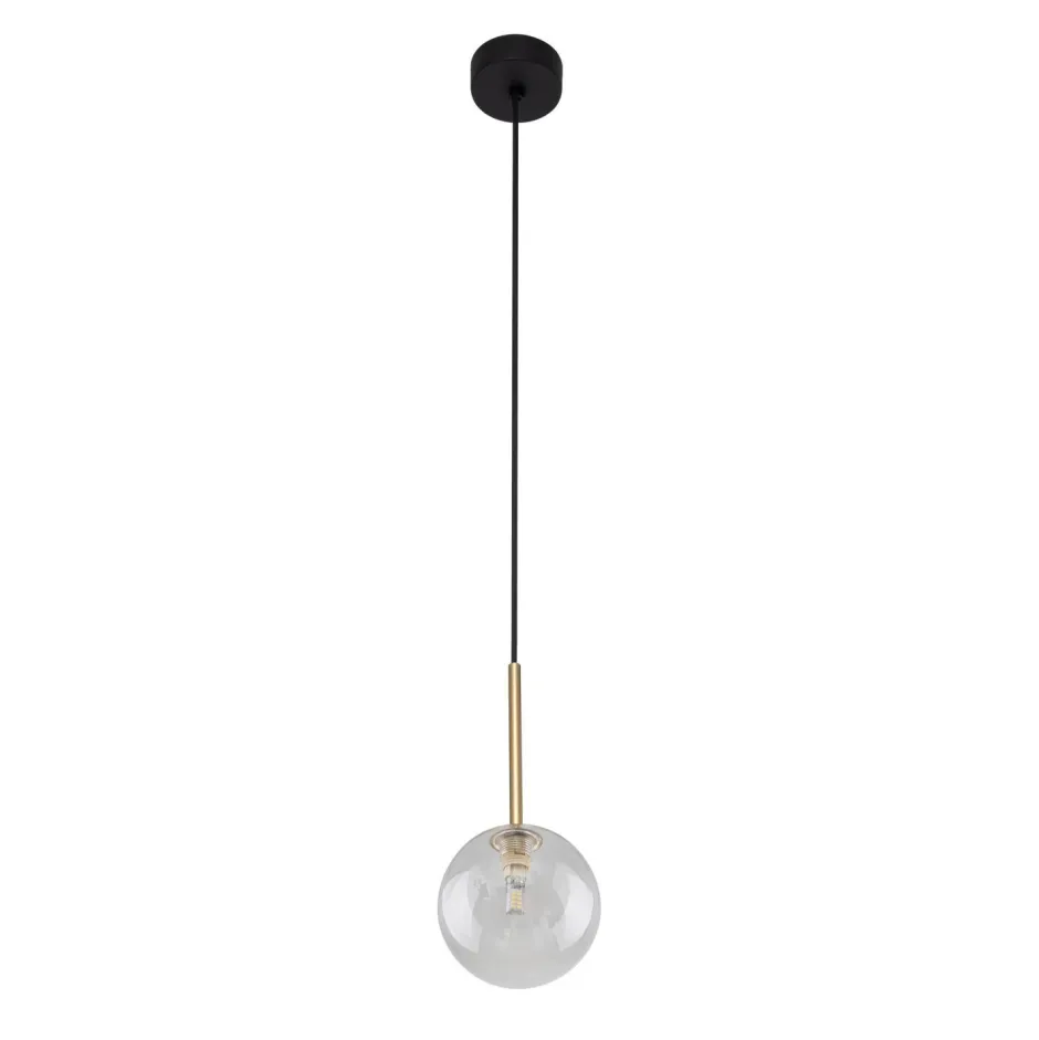 Hängelampen|Esszimmer Lampen*TK Lighting Hängeleuchte Glas Kugel Ø 12 cm schmal höhenverstellbar