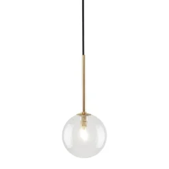 Hängelampen|Esszimmer Lampen*TK Lighting Hängeleuchte Glas Kugel Ø 12 cm schmal höhenverstellbar