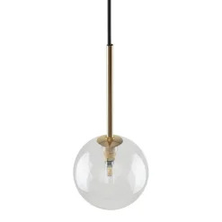 Hängelampen|Esszimmer Lampen*TK Lighting Hängeleuchte Glas Kugel Ø 12 cm schmal höhenverstellbar