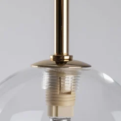 Hängelampen|Esszimmer Lampen*TK Lighting Hängeleuchte Glas Kugel Ø 12 cm schmal höhenverstellbar