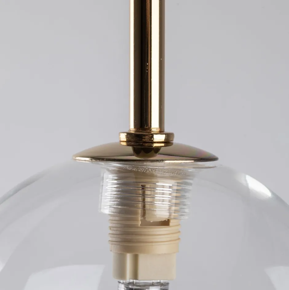 Hängelampen|Esszimmer Lampen*TK Lighting Hängeleuchte Glas Kugel Ø 12 cm schmal höhenverstellbar