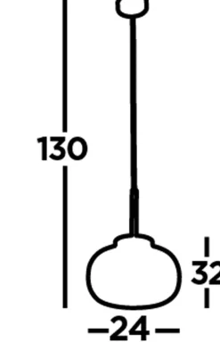 Hängelampen|Esszimmer Lampen*Searchlight Hängeleuchte Glas Metall Ø 24 cm schmal E27 Schwarz Weiß