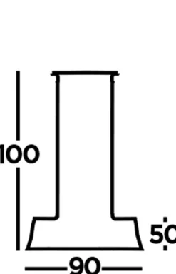 Hängelampen|Esszimmer Lampen*Searchlight Hängeleuchte Glas Metall B: 90 cm 5x E27 Chrom Klar