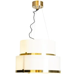 Hängelampen|Wohnzimmerlampen*By Rydéns Hängeleuchte Glas Metall E27 50 cm breit H: max. 120 cm