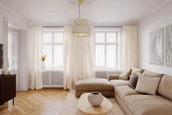 Hängelampen|Wohnzimmerlampen*By Rydéns Hängeleuchte Glas Metall E27 50 cm breit H: max. 120 cm