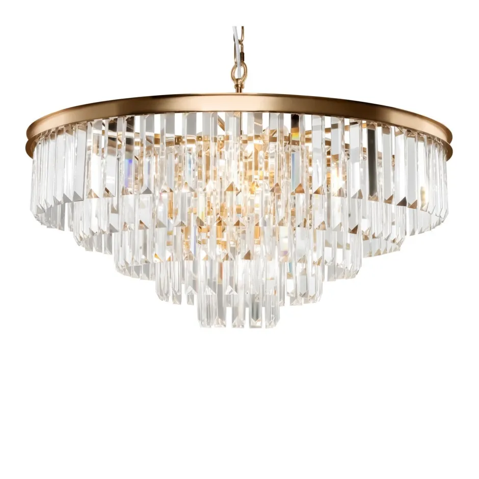 Maytoni Hängeleuchte Glas Metall E14 Ø 70 cm H: max. 120 cm< Hängelampen|Esszimmer Lampen