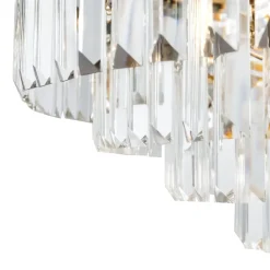 Maytoni Hängeleuchte Glas Metall E14 Ø 70 cm H: max. 120 cm< Hängelampen|Esszimmer Lampen