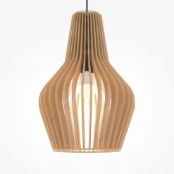 Maytoni Hängeleuchte Holz Metall E27 Ø 30 cm H: max. 347,5 cm< Hängelampen|Esszimmer Lampen