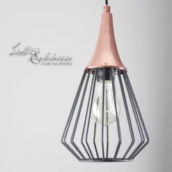 Hängelampen|Esszimmer Lampen*Rabalux Hängeleuchte in Kupfer