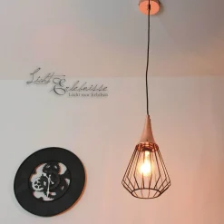 Hängelampen|Esszimmer Lampen*Rabalux Hängeleuchte in Kupfer
