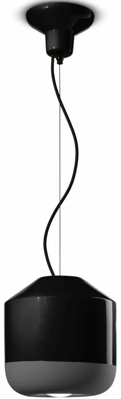 Wohnzimmerlampen|Keramiklampen*Ferroluce Hängeleuchte Keramik rund Ø 24 cm H: max. 145 cm E27