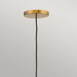 Hängelampen|Bürolampen*Elstead Hängeleuchte Kugel Metall Glas E27 D: 27,4 cm Vintage Design