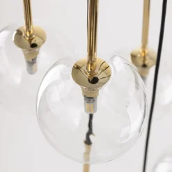 TK Lighting Hängeleuchte Kugel Metall Glas H: max. 145 cm verstellbar< Hängelampen|Esszimmer Lampen