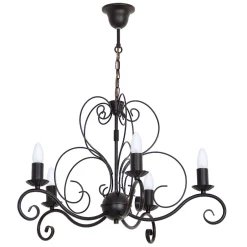 Hängelampen|Esszimmer Lampen*Luminex Hängeleuchte MAURO Ø62cm 5-flmg