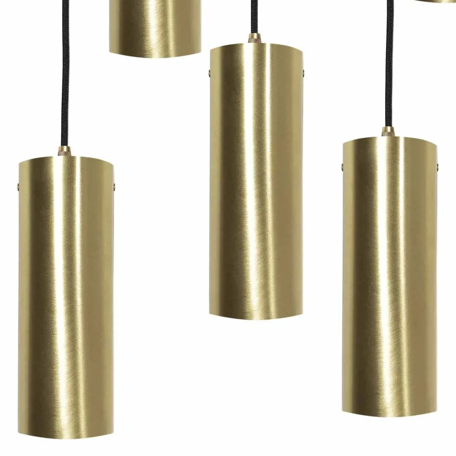 Giovanni Battista Hängeleuchte Messing B: 80 cm in Bronze hell 6x E27 massiv< Bürolampen|Lampen Aus Aller Welt