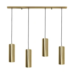 Giovanni Battista Hängeleuchte Messing B: 90cm H: max. 110cm verstellbar 4x E27< Hängelampen|Feuchtraumleuchten