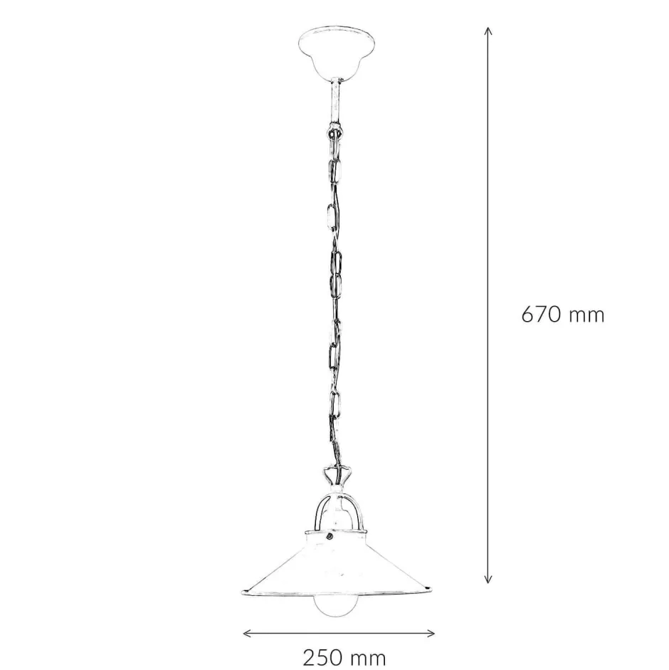 Hängelampen|Industrie Lampen*Giovanni Battista Hängeleuchte Messing E27 Ø 25 cm Vintage ALICE