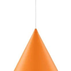 TK Lighting Hängeleuchte Metall Ø 32 cm H: max. 165 cm Orange E27< Hängelampen|Esszimmer Lampen