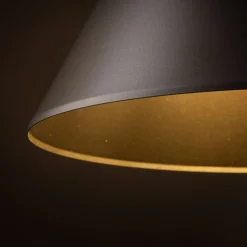 Hängelampen|Esszimmer Lampen*TK Lighting Hängeleuchte Metall Ø 32 cm Kegelschirm E27 Retro Design