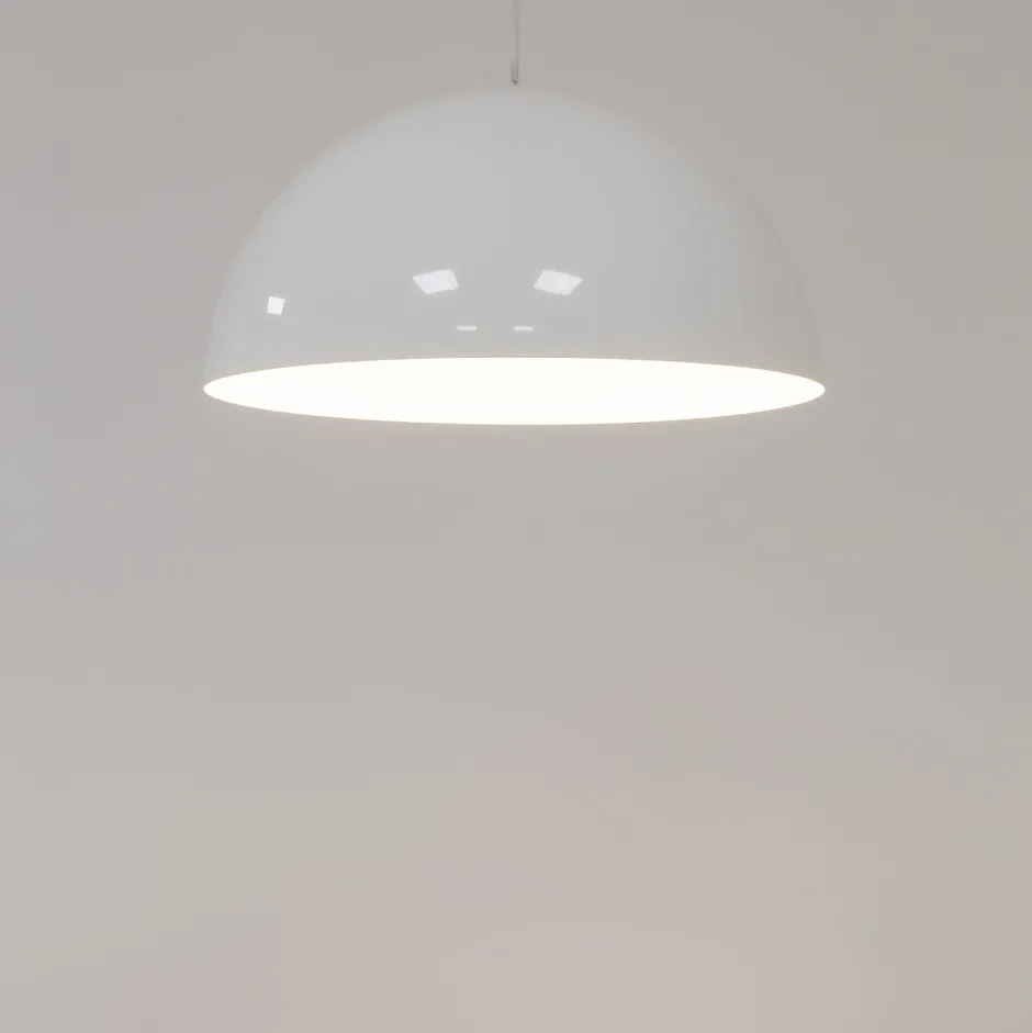 Nowodvorski Hängeleuchte Metall Ø 33 cm Weiß Vintage GX53 verstellbar< Hängelampen|Schlafzimmer Lampen