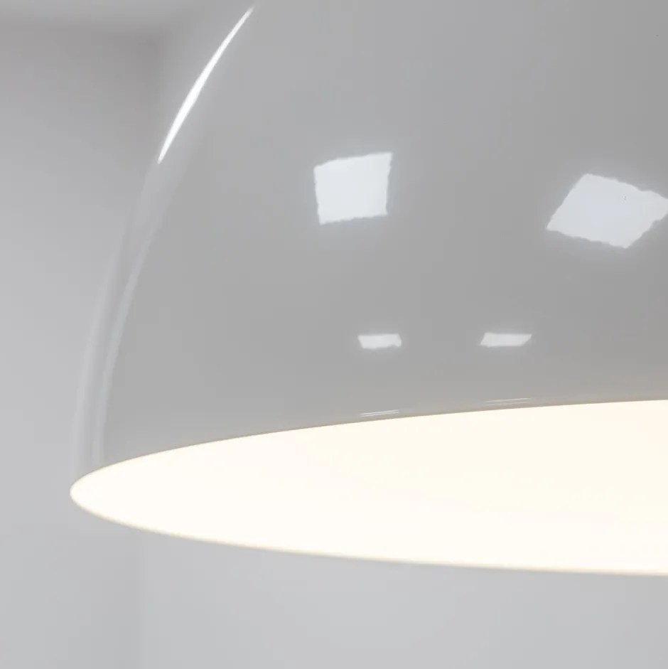 Nowodvorski Hängeleuchte Metall Ø 33 cm Weiß Vintage GX53 verstellbar< Hängelampen|Schlafzimmer Lampen