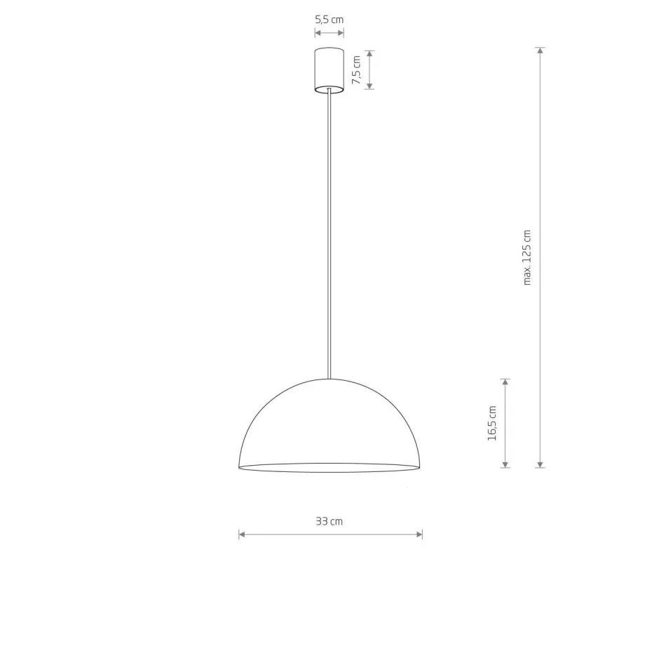 Nowodvorski Hängeleuchte Metall Ø 33 cm Weiß Vintage GX53 verstellbar< Hängelampen|Schlafzimmer Lampen