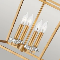 Elstead Hängeleuchte Metall B: 40,5 cm H: max. 216,9 cm E14< Hängelampen|Schlafzimmer Lampen