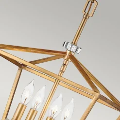 Hängelampen|Schlafzimmer Lampen*Elstead Hängeleuchte Metall E14 B: 33 cm H: max. 202,2 cm TARIN