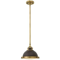 Hängelampen|Bürolampen*Elstead Hängeleuchte Metall E27 D: 29,2 cm rund H: max. 99,8 cm