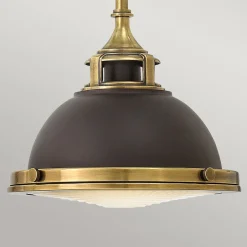 Hängelampen|Bürolampen*Elstead Hängeleuchte Metall E27 D: 29,2 cm rund H: max. 99,8 cm