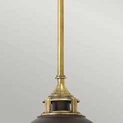 Hängelampen|Bürolampen*Elstead Hängeleuchte Metall E27 D: 29,2 cm rund H: max. 99,8 cm