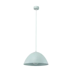 Hängelampen|Esszimmer Lampen*TK Lighting Hängeleuchte Metall E27 rund Ø 34 cm H: max. 165 cm Mint