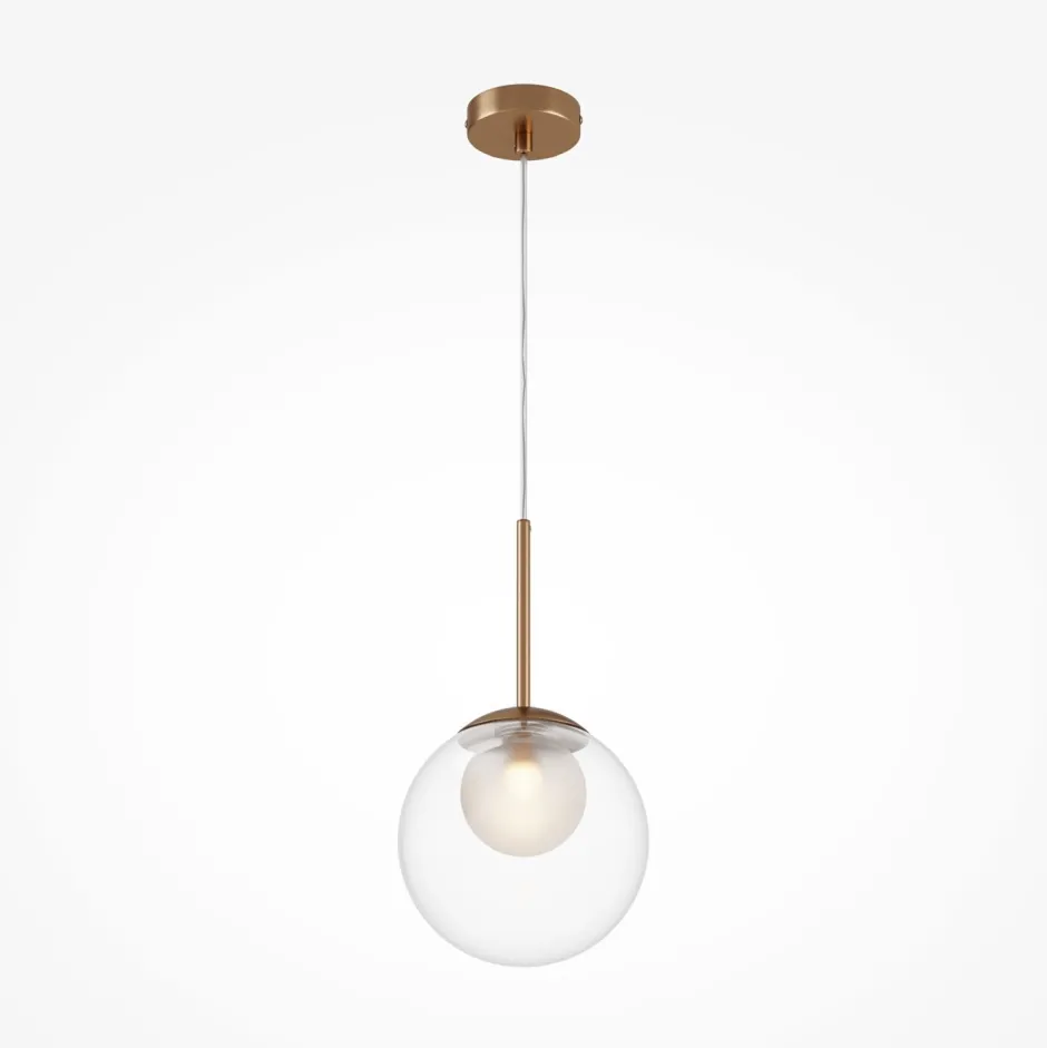 Hängelampen|Esszimmer Lampen*Maytoni Hängeleuchte Metall Glas Ø 20 cm H: max. 344,1 cm G9