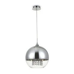 Maytoni Hängeleuchte Metall Glas Ø 30 cm H: max. 105 cm Nickel< Hängelampen|Esszimmer Lampen