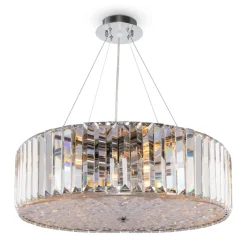 Hängelampen|Bürolampen*Maytoni Hängeleuchte Metall Glas E27 D: 53 cm H: max. 89,4 cm