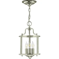 Hängelampen|Esszimmer Lampen*Elstead Hängeleuchte Metall Glas Jugendstil 3x E14 AVELINE