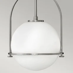 Hängelampen|Bürolampen*Elstead Hängeleuchte Metall Glas rund D: 28,9 cm E27 Vintage