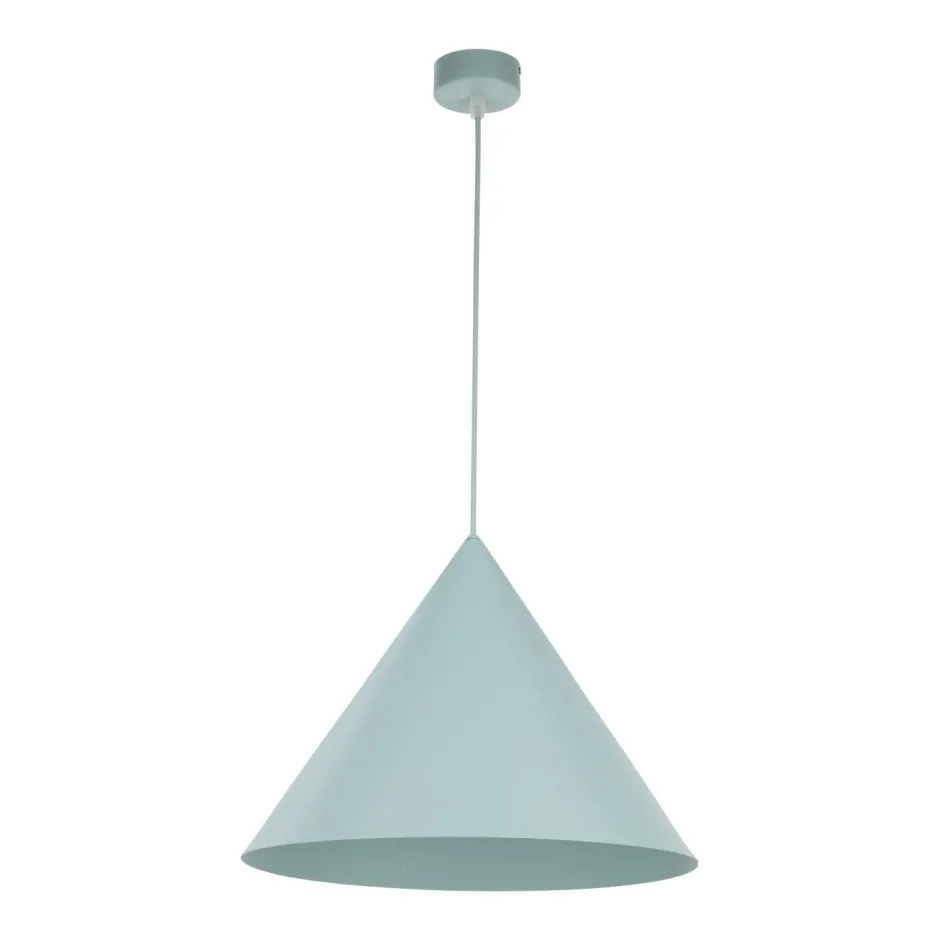 Hängelampen|Esszimmer Lampen*TK Lighting Hängeleuchte Metall Mint Ø 50 cm H: max 170 cm groß E27 Retro
