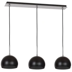 Luminex Hängeleuchte Metall Retro Design 3 flammig E27< Wohnzimmerlampen|Kugellampen