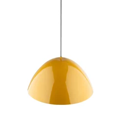 Hängelampen|Esszimmer Lampen*TK Lighting Hängeleuchte Metall rund Ø 50 cm H: max. 170 cm E27 Gelb
