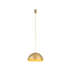 Wohnzimmerlampen|Metall Lampen*Nowodvorski Hängeleuchte Metall rund Ø 33 cm GX53 in Gold matt