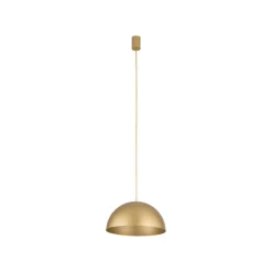 Wohnzimmerlampen|Metall Lampen*Nowodvorski Hängeleuchte Metall rund Ø 33 cm GX53 in Gold matt