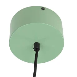 Luminex Hängeleuchte Metall rund Ø36cm Grün Küche Esstisch< Vintage Lampen|Industrie Lampen