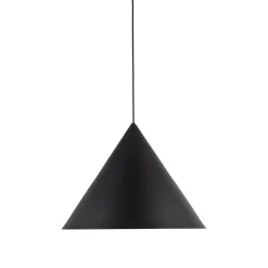 TK Lighting Hängeleuchte Metall Schwarz Ø 50 cm groß E27 Kegelschirm< Hängelampen|Esszimmer Lampen