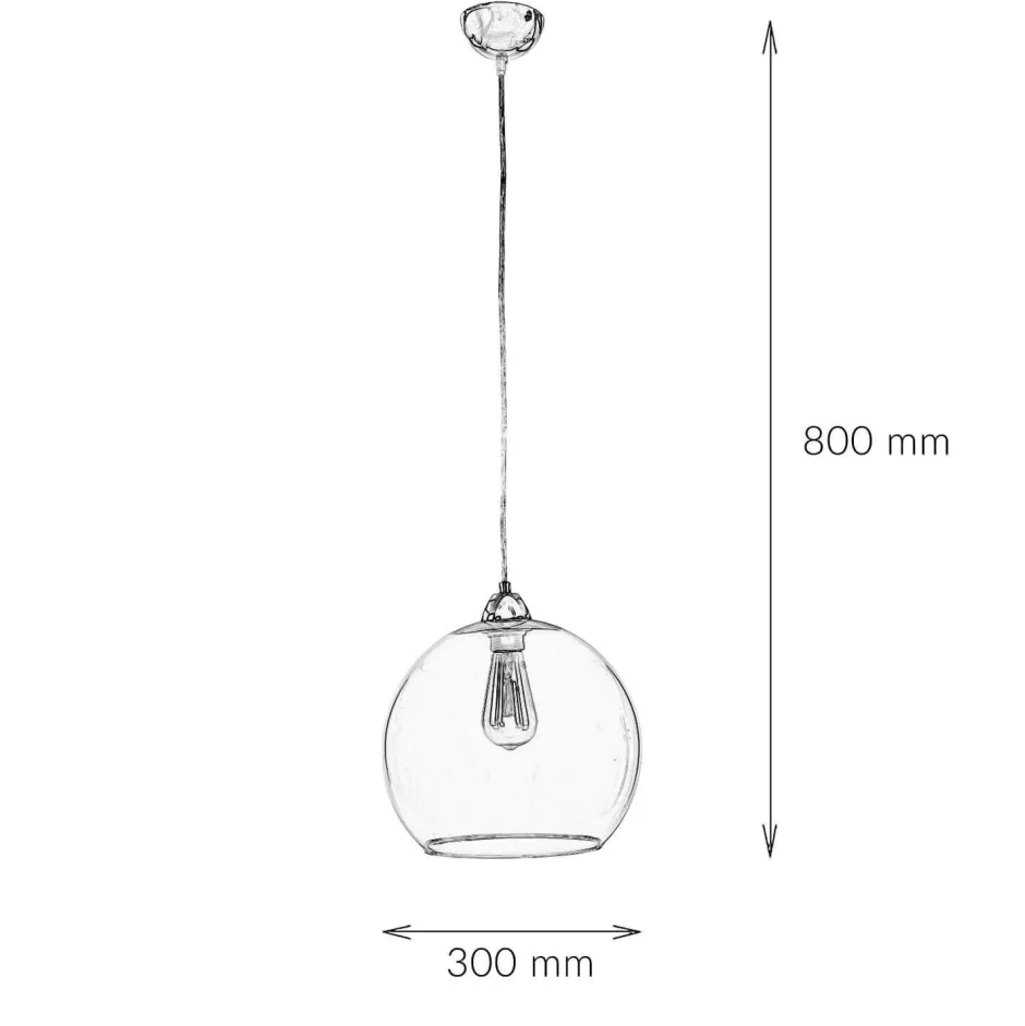 Sollux Hängeleuchte mit Glasschirm Grün< Hängelampen|Esszimmer Lampen