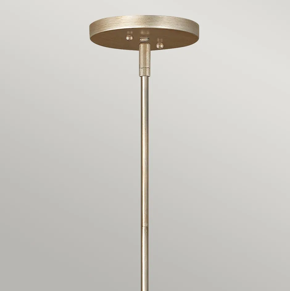 Hängelampen|Schlafzimmer Lampen*Elstead Hängeleuchte Modern Ø 50,8 cm rund Edelstahl Kristall