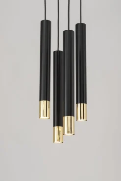 Sigma Hängeleuchte Modern Esstisch Metall Schwarz Gold< Moderne Lampen|Wohnzimmerlampen